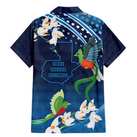 Guatemala Quetzal Bird Family Matching Mermaid Dress and Hawaiian Shirt Libre Crezca Fecundo