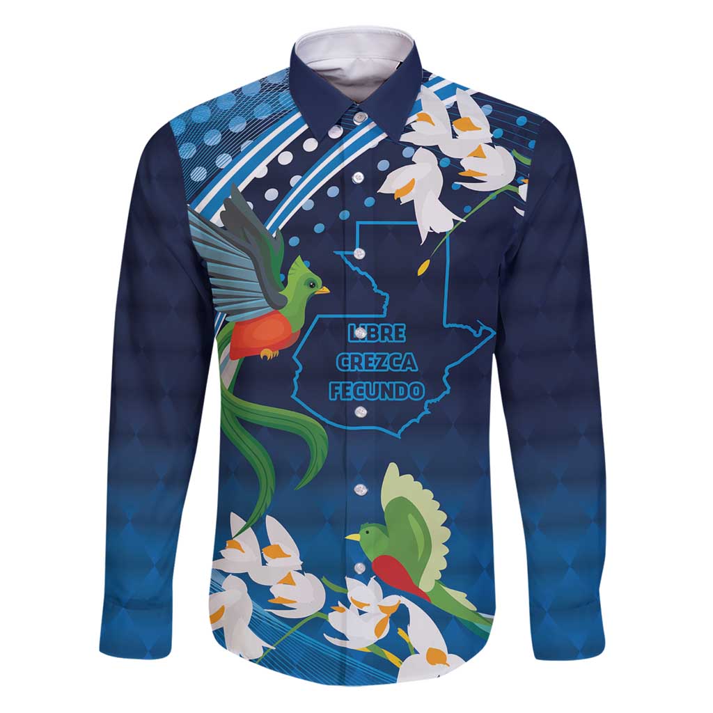 Guatemala Quetzal Bird Family Matching Puletasi and Hawaiian Shirt Libre Crezca Fecundo