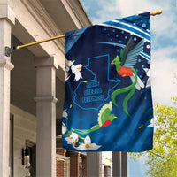 Guatemala Quetzal Bird Garden Flag Libre Crezca Fecundo