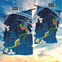 Guatemala Quetzal Bird Garden Flag Libre Crezca Fecundo