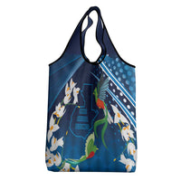 Guatemala Quetzal Bird Grocery Bag Libre Crezca Fecundo