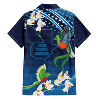Guatemala Quetzal Bird Hawaiian Shirt Libre Crezca Fecundo