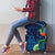 Guatemala Quetzal Bird Luggage Cover Libre Crezca Fecundo