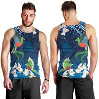 Guatemala Quetzal Bird Men Tank Top Libre Crezca Fecundo