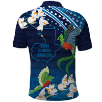 Guatemala Quetzal Bird Polo Shirt Libre Crezca Fecundo