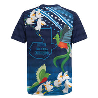 Guatemala Quetzal Bird Rugby Jersey Libre Crezca Fecundo