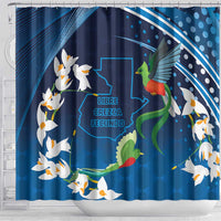 Guatemala Quetzal Bird Shower Curtain Libre Crezca Fecundo