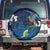 Guatemala Quetzal Bird Spare Tire Cover Libre Crezca Fecundo