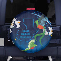 Guatemala Quetzal Bird Spare Tire Cover Libre Crezca Fecundo