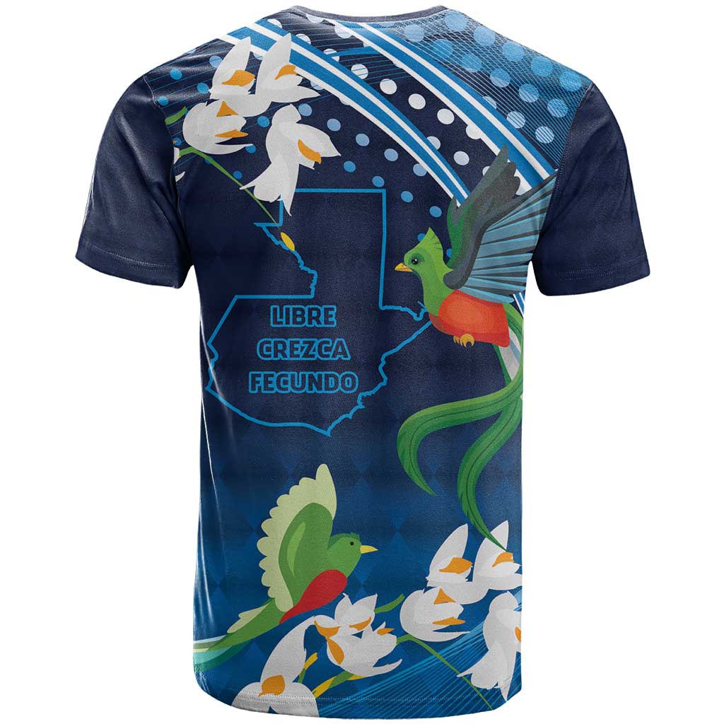 Guatemala Quetzal Bird T Shirt Libre Crezca Fecundo