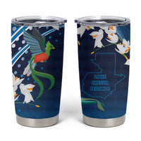 Guatemala Quetzal Bird Tumbler Cup Libre Crezca Fecundo