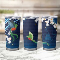 Guatemala Quetzal Bird Tumbler Cup Libre Crezca Fecundo