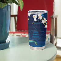 Guatemala Quetzal Bird Tumbler Cup Libre Crezca Fecundo