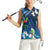 Guatemala Quetzal Bird Women Sleeveless Polo Shirt Libre Crezca Fecundo