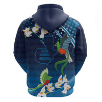 Guatemala Quetzal Bird Zip Hoodie Libre Crezca Fecundo