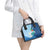Guatemala Quetzal Bird Shoulder Handbag Monja Blanca Flowers