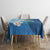 Guatemala Quetzal Bird Tablecloth Monja Blanca Flowers