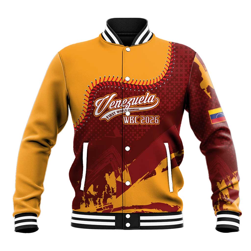 Venezuela Baseball First World Champion 2026 Custom Baseball Jacket