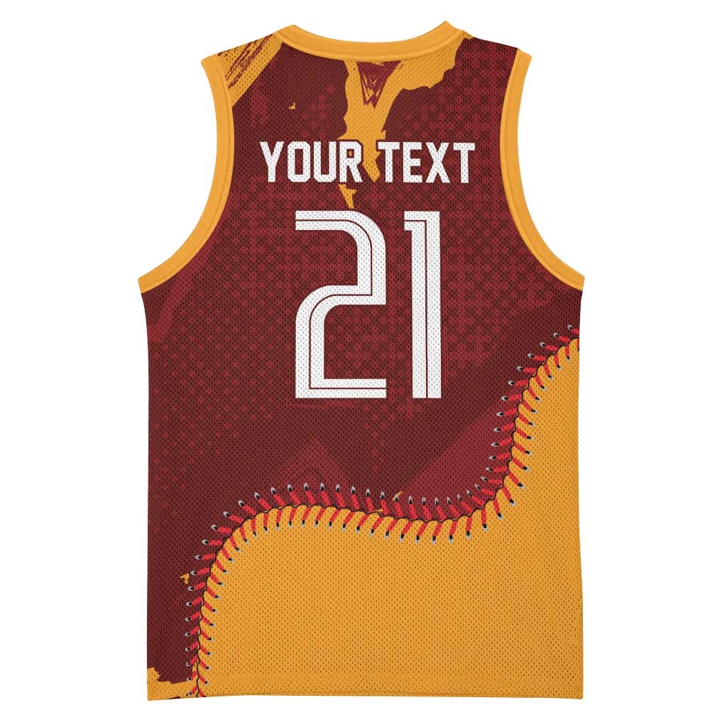 Venezuela Baseball First World Champion 2026 Custom Basketball Jersey