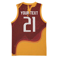 Venezuela Baseball First World Champion 2026 Custom Basketball Jersey