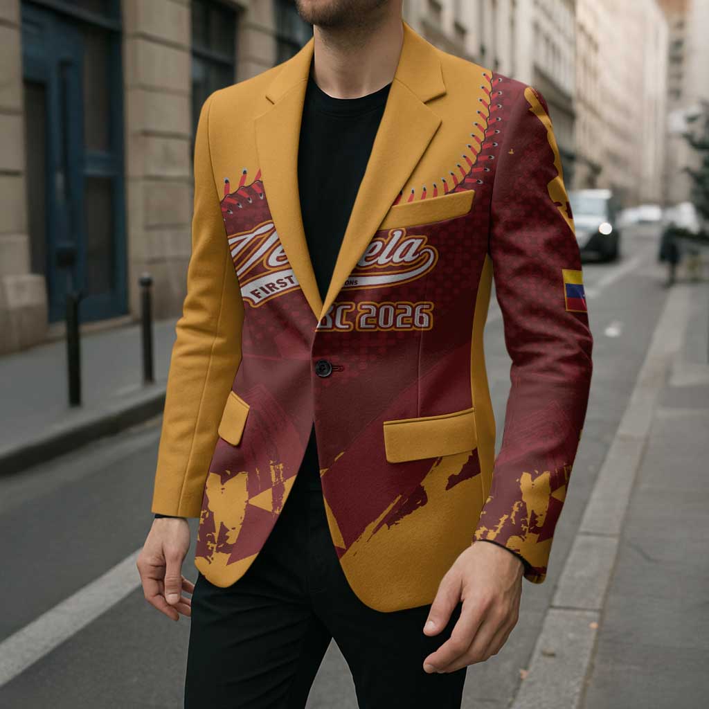 Venezuela Baseball First World Champion 2026 Custom Blazer