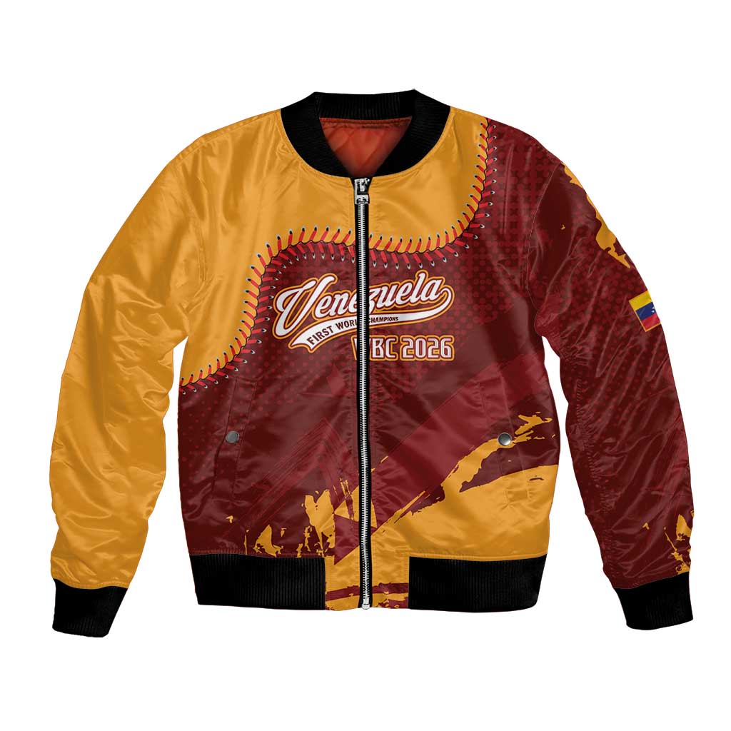 Venezuela Baseball First World Champion 2026 Custom Bomber Jacket