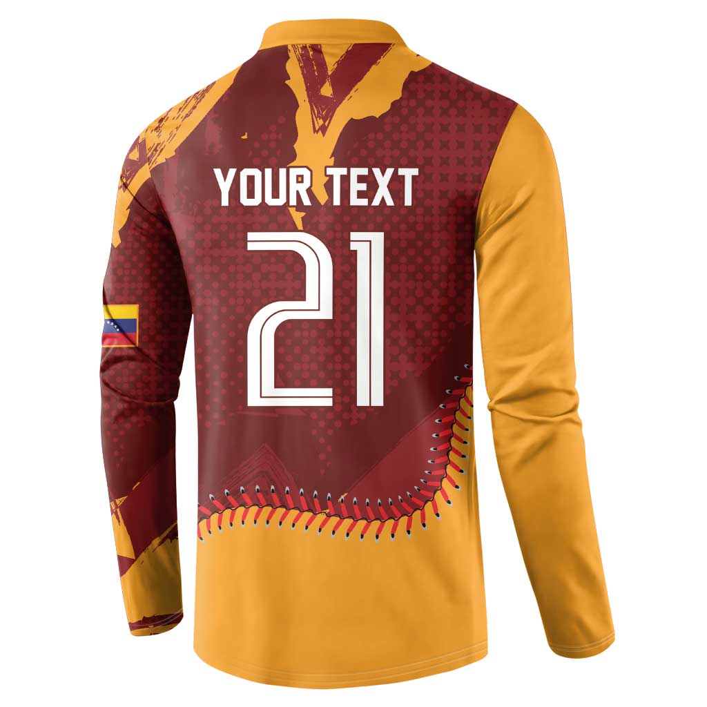 Venezuela Baseball First World Champion 2026 Custom Button Sweatshirt