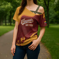 Venezuela Baseball First World Champion 2026 Custom Cross Shoulder Shirt