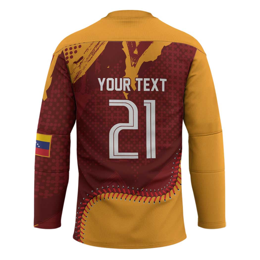 Venezuela Baseball First World Champion 2026 Custom Hockey Jersey