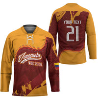 Venezuela Baseball First World Champion 2026 Custom Hockey Jersey