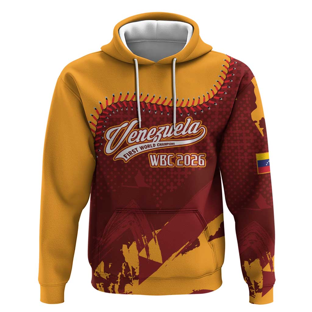 Venezuela Baseball First World Champion 2026 Custom Hoodie