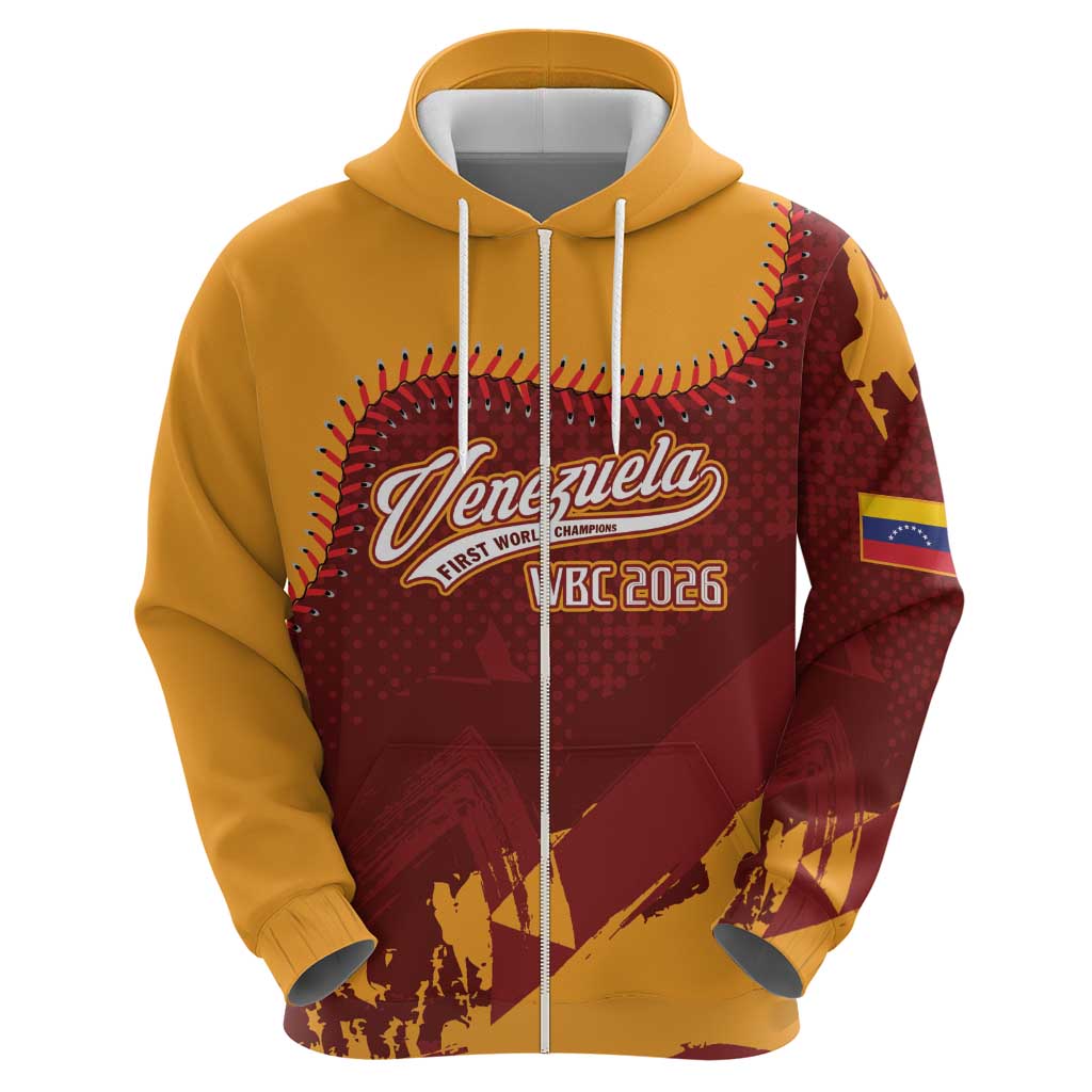 Venezuela Baseball First World Champion 2026 Custom Hoodie