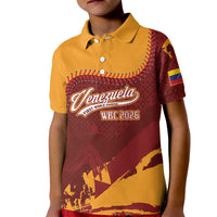 Venezuela Baseball First World Champion 2026 Custom Kid Polo Shirt