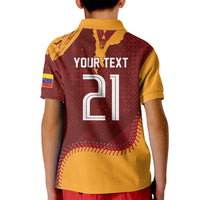 Venezuela Baseball First World Champion 2026 Custom Kid Polo Shirt