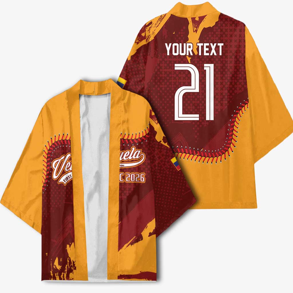 Venezuela Baseball First World Champion 2026 Custom Kimono