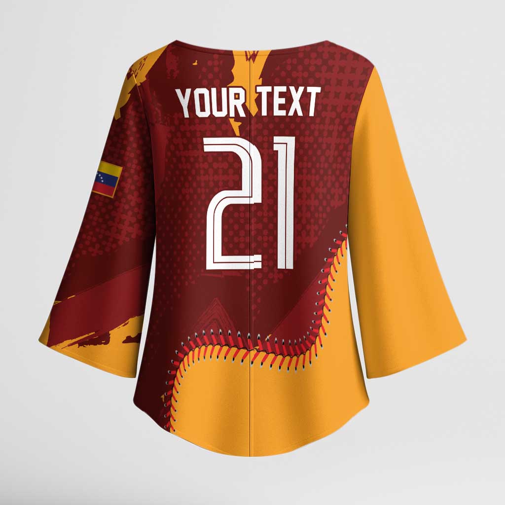 Venezuela Baseball First World Champion 2026 Custom Kimono Sleeve Blouse
