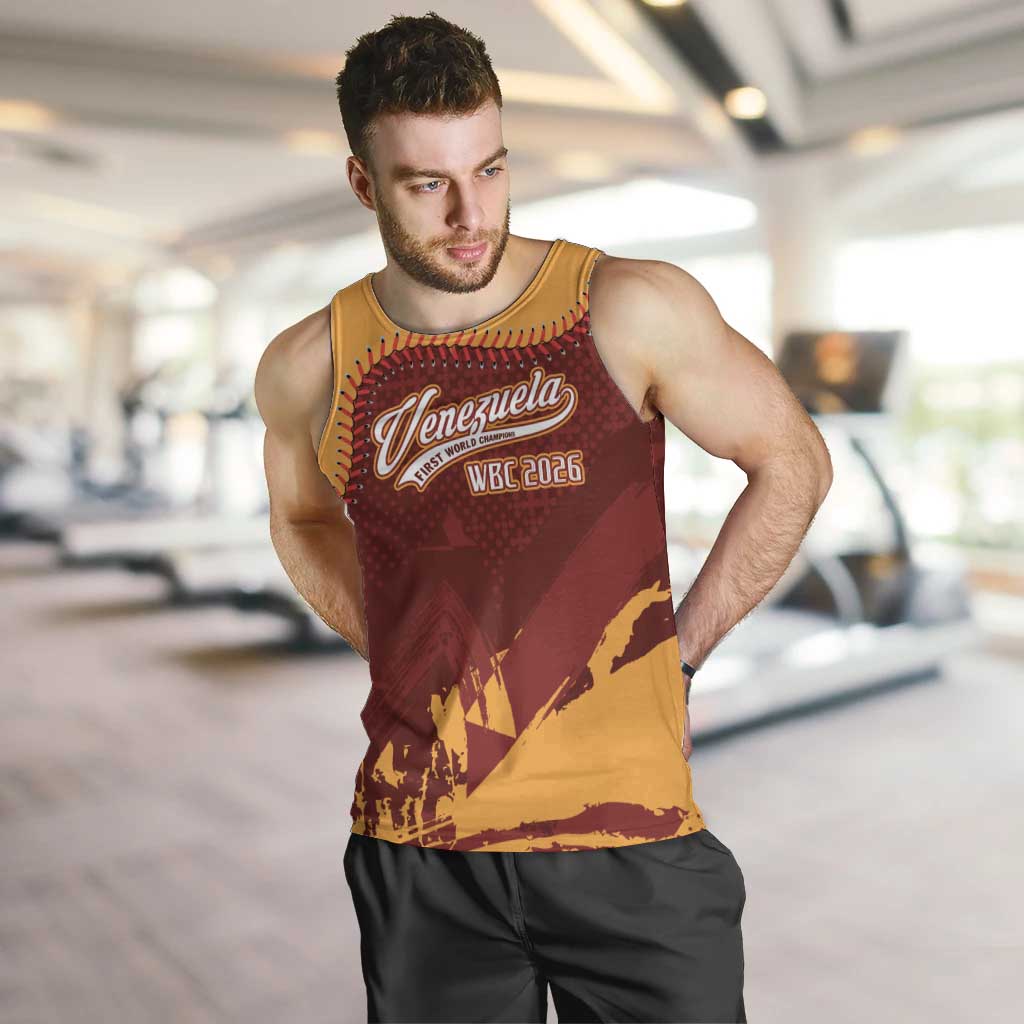 Venezuela Baseball First World Champion 2026 Custom Men Tank Top