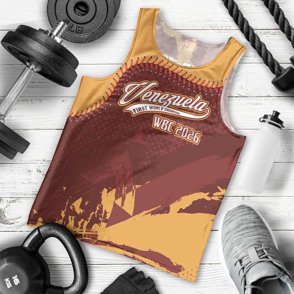 Venezuela Baseball First World Champion 2026 Custom Men Tank Top