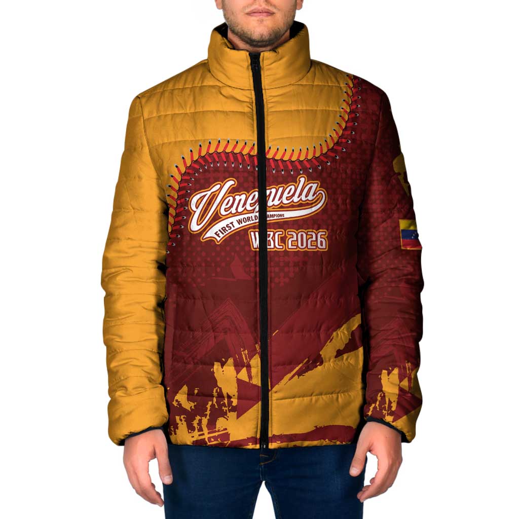 Venezuela Baseball First World Champion 2026 Custom Padded Jacket