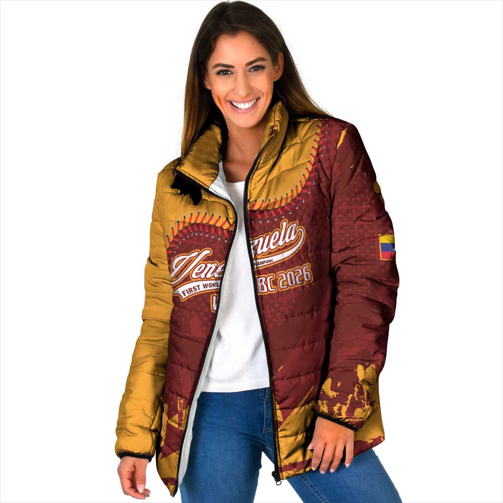 Venezuela Baseball First World Champion 2026 Custom Padded Jacket