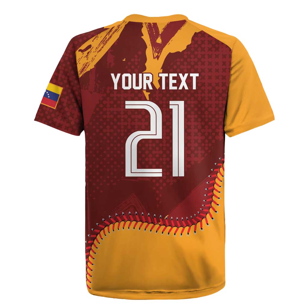 Venezuela Baseball First World Champion 2026 Custom Rugby Jersey