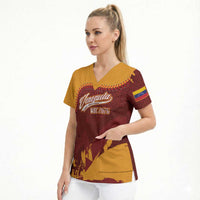 Venezuela Baseball First World Champion 2026 Custom Scrub Top