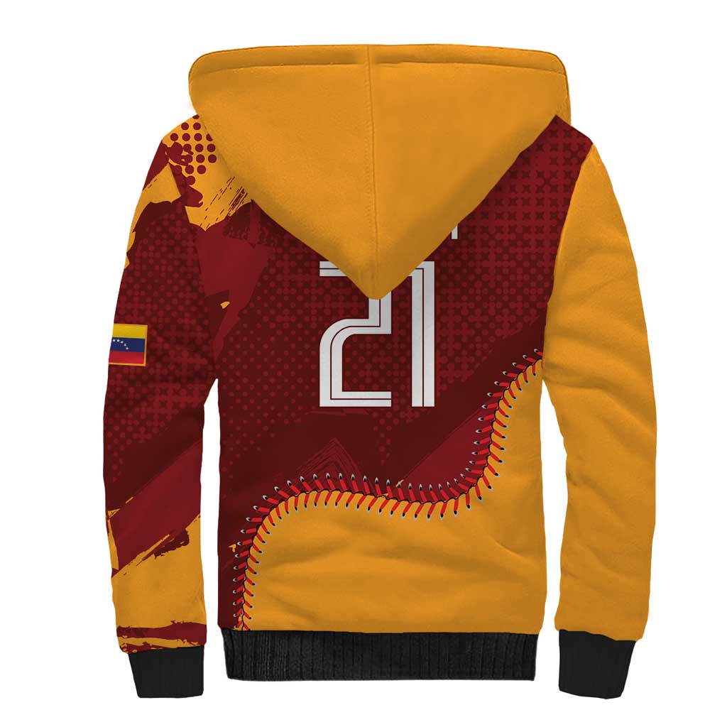 Venezuela Baseball First World Champion 2026 Custom Sherpa Hoodie