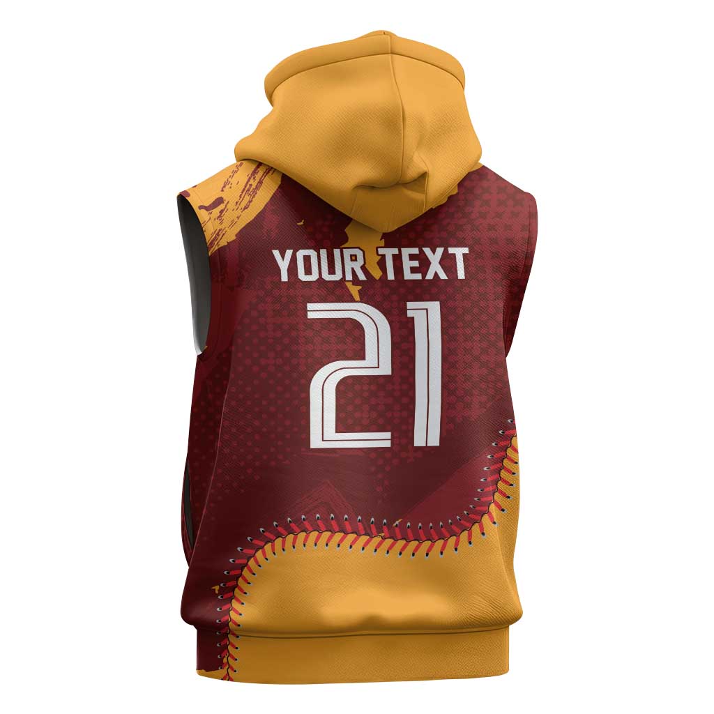 Venezuela Baseball First World Champion 2026 Custom Sleeveless Hoodie