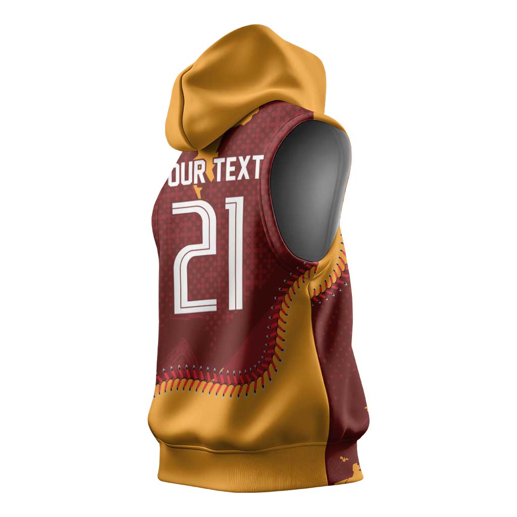 Venezuela Baseball First World Champion 2026 Custom Sleeveless Hoodie