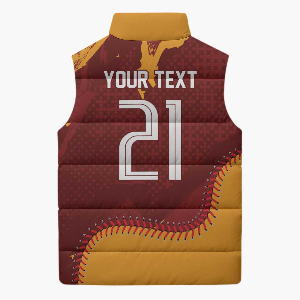 Venezuela Baseball First World Champion 2026 Custom Sleeveless Puffer Jacket