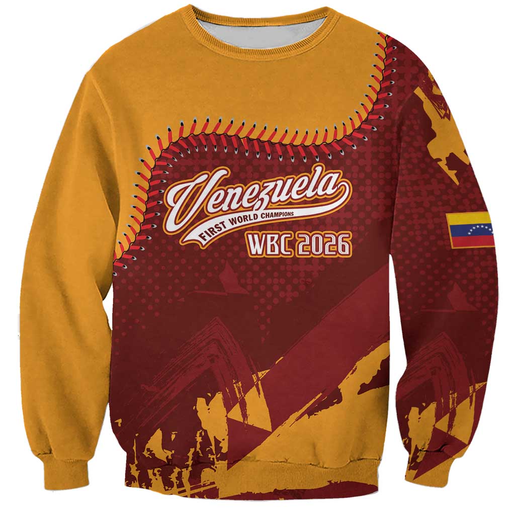 Venezuela Baseball First World Champion 2026 Custom Sweatshirt