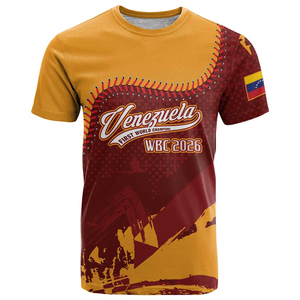 Venezuela Baseball First World Champion 2026 Custom T Shirt