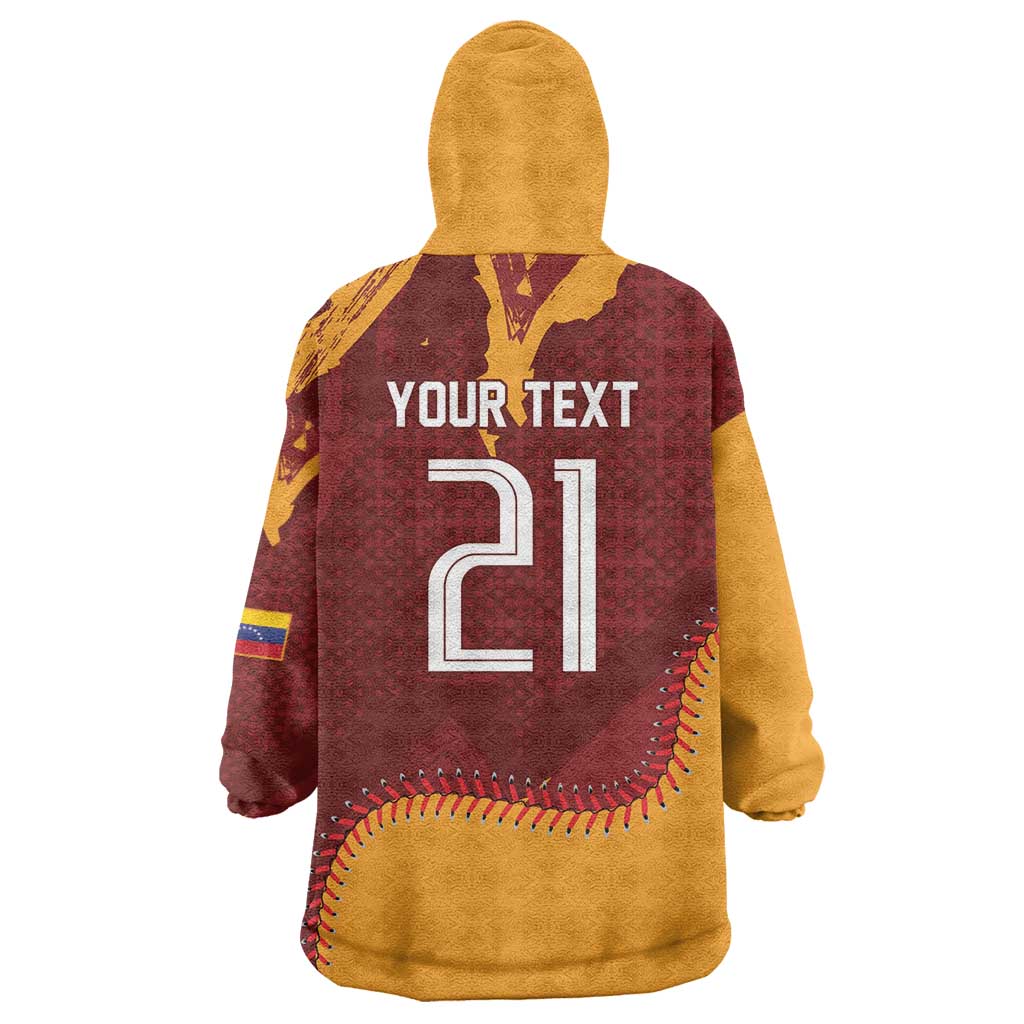 Venezuela Baseball First World Champion 2026 Custom Wearable Blanket Hoodie
