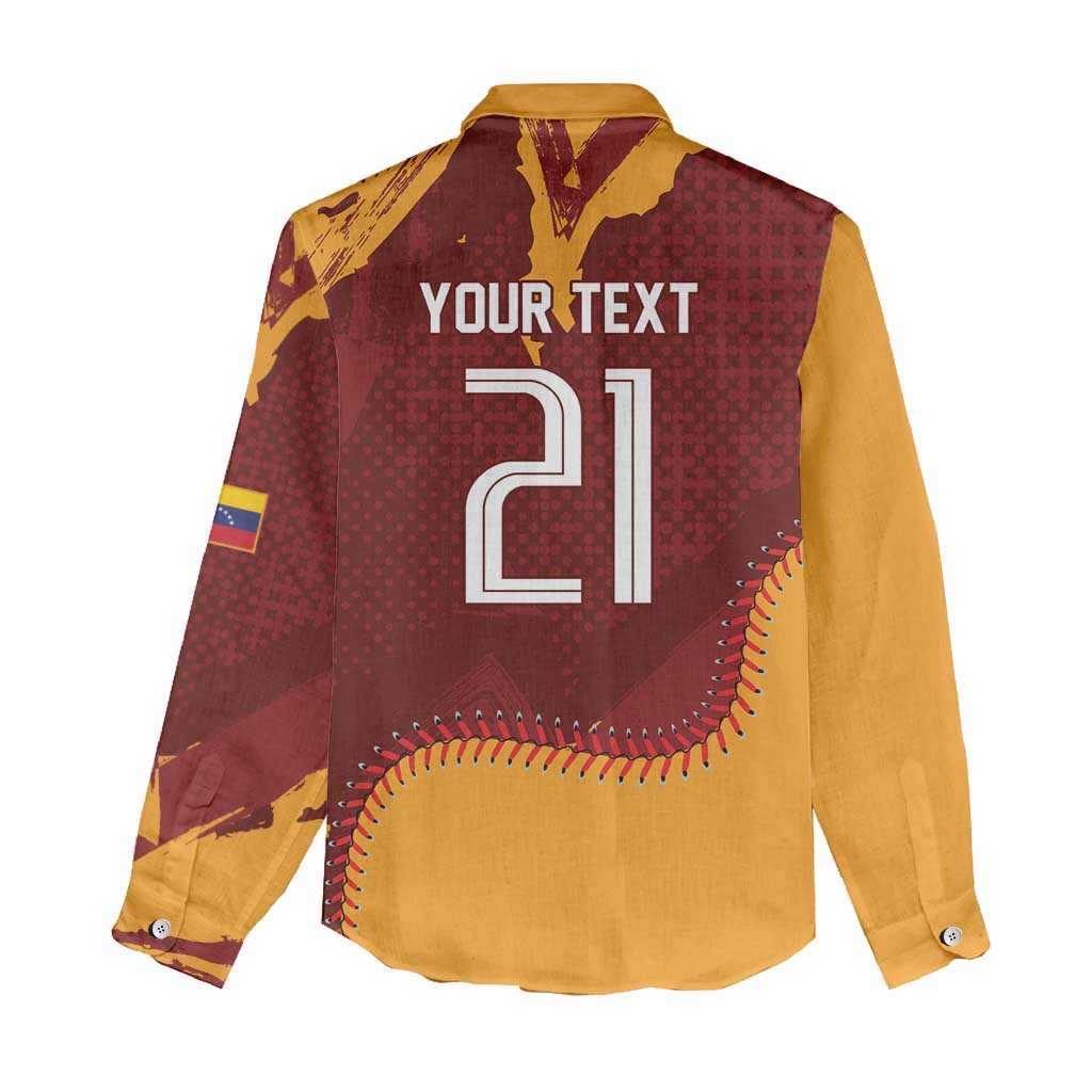 Venezuela Baseball First World Champion 2026 Custom Women Casual Shirt